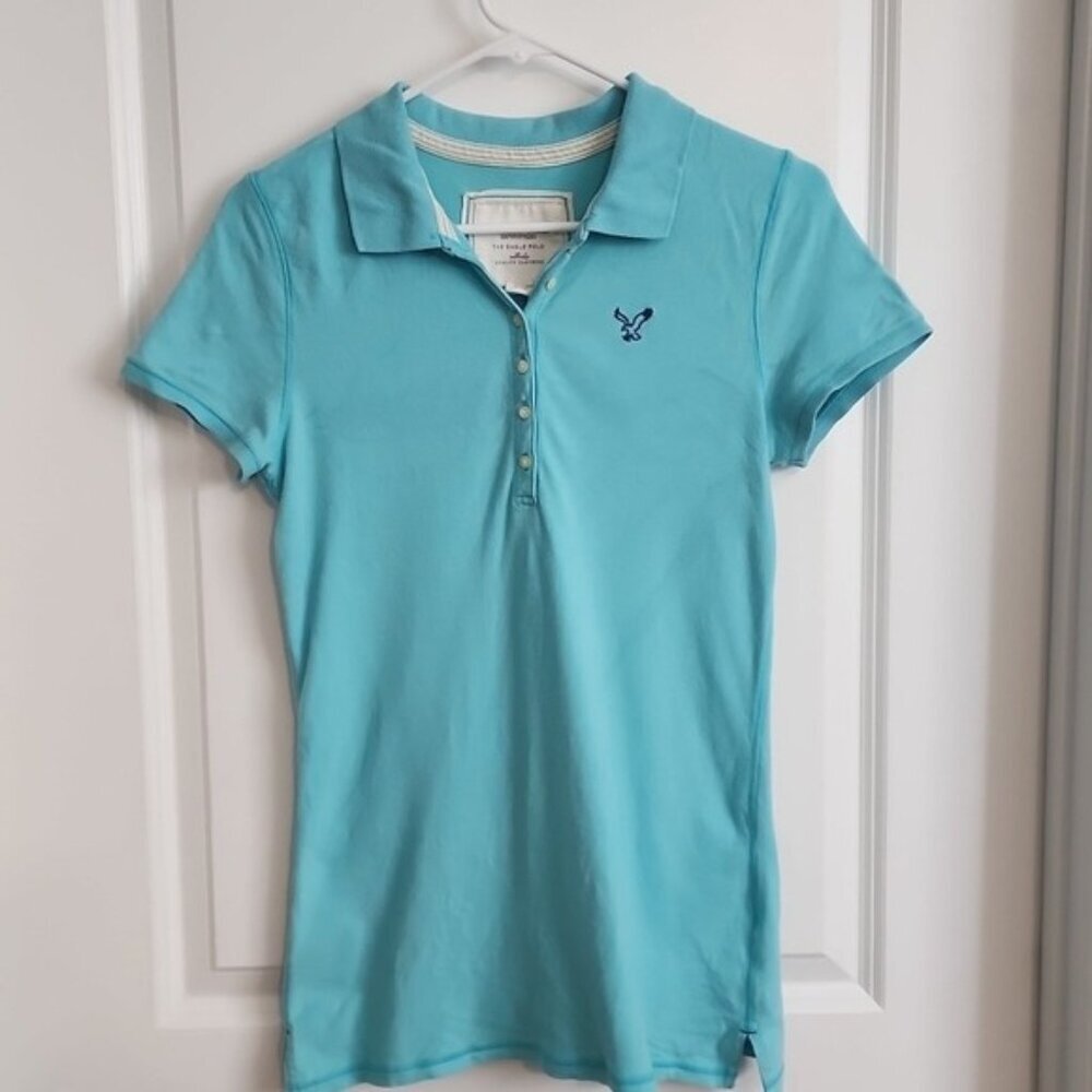 American Eagle Oufitters Junior Polo Size L
